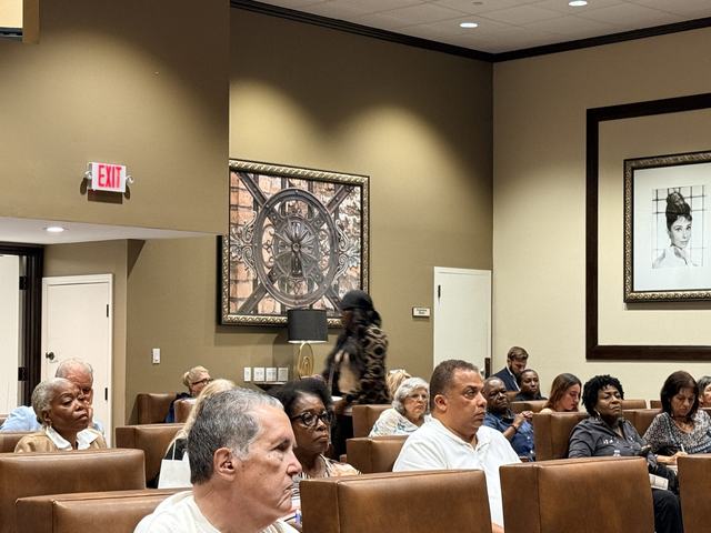 Caregivers listening during a session