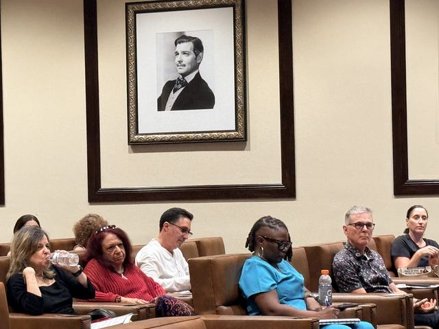 Caregivers in the audience